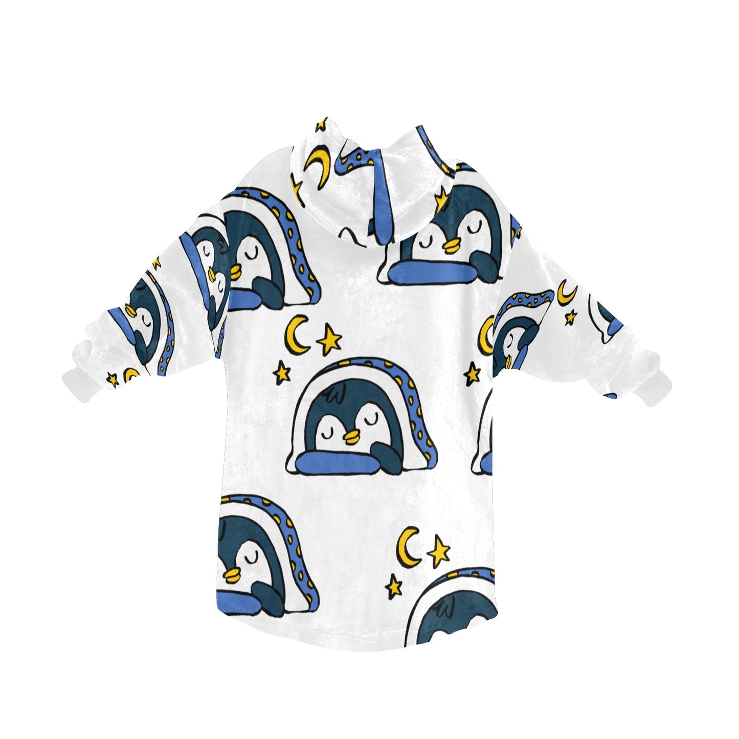Penguin Hoodie Blanket