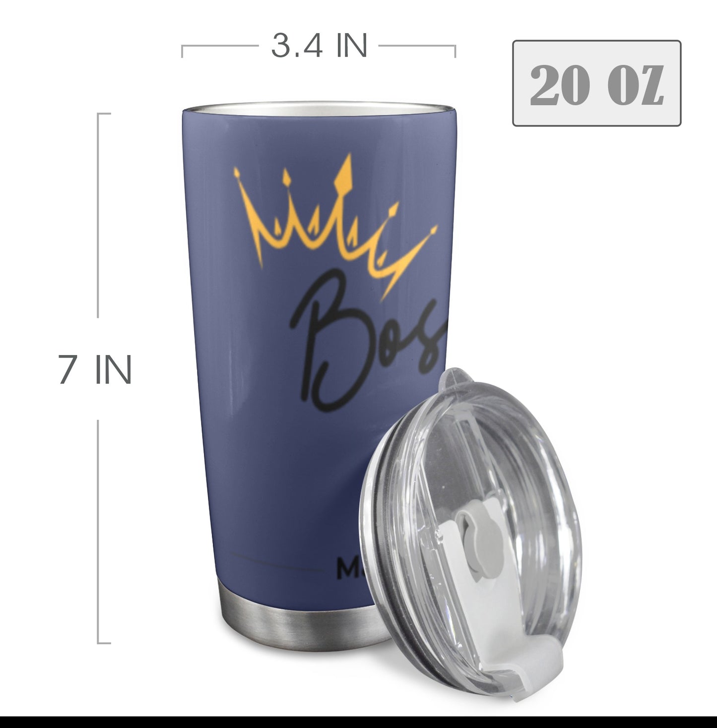 Boss Moves Only Insulated Tumbler