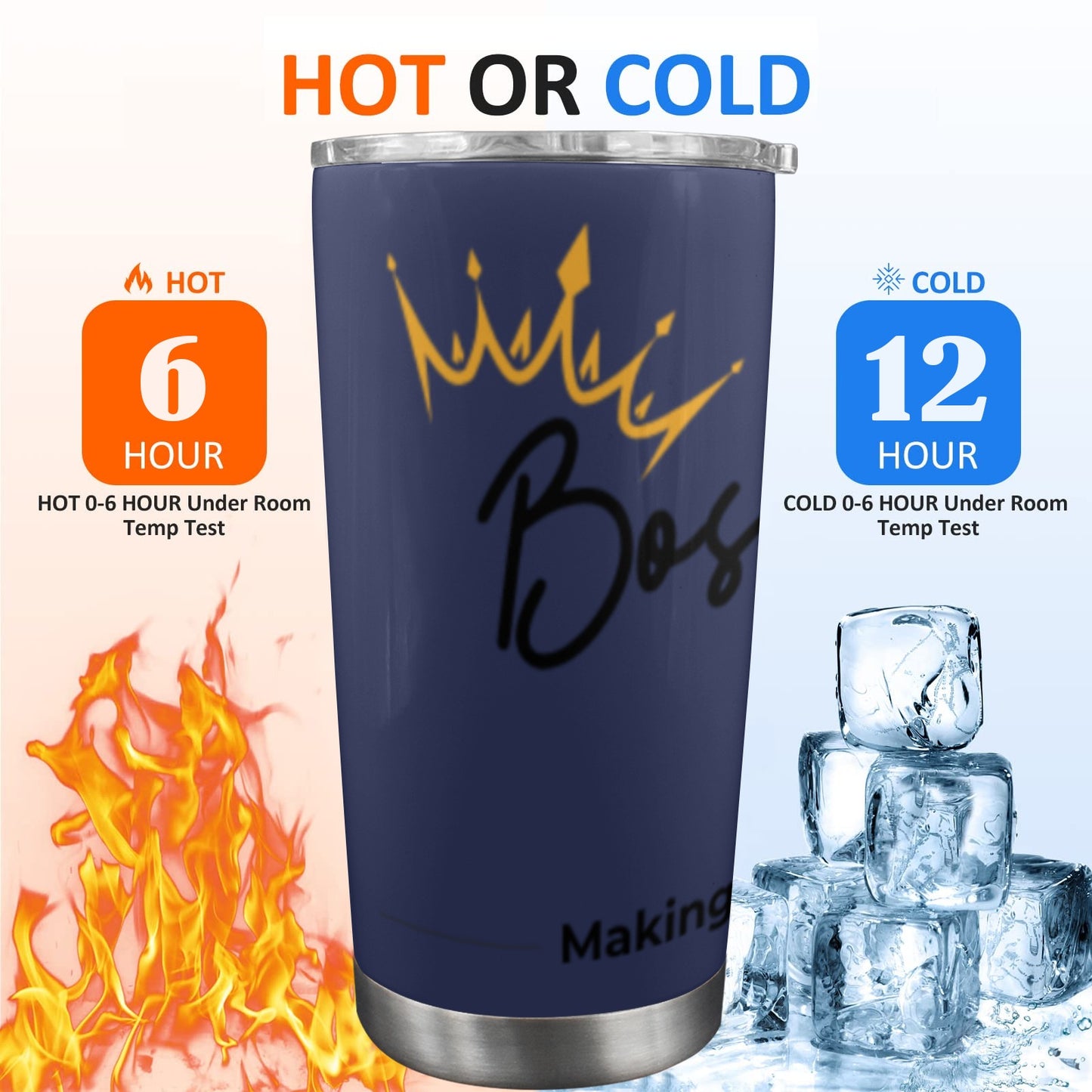 Boss Moves Only Insulated Tumbler