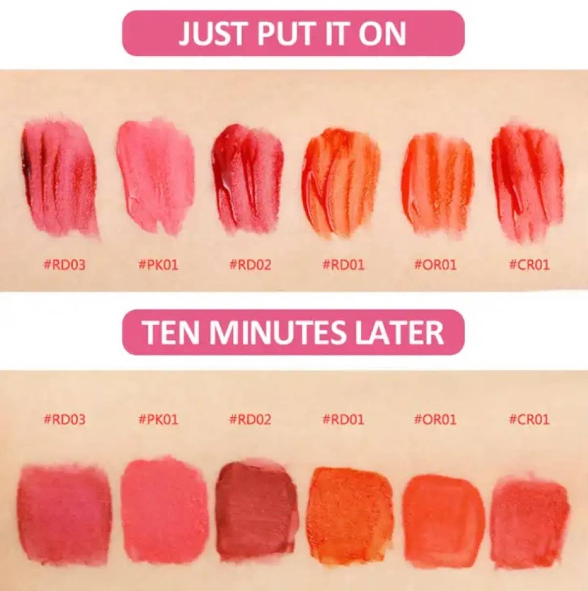 `.Lip Tint 24hrs long lasting