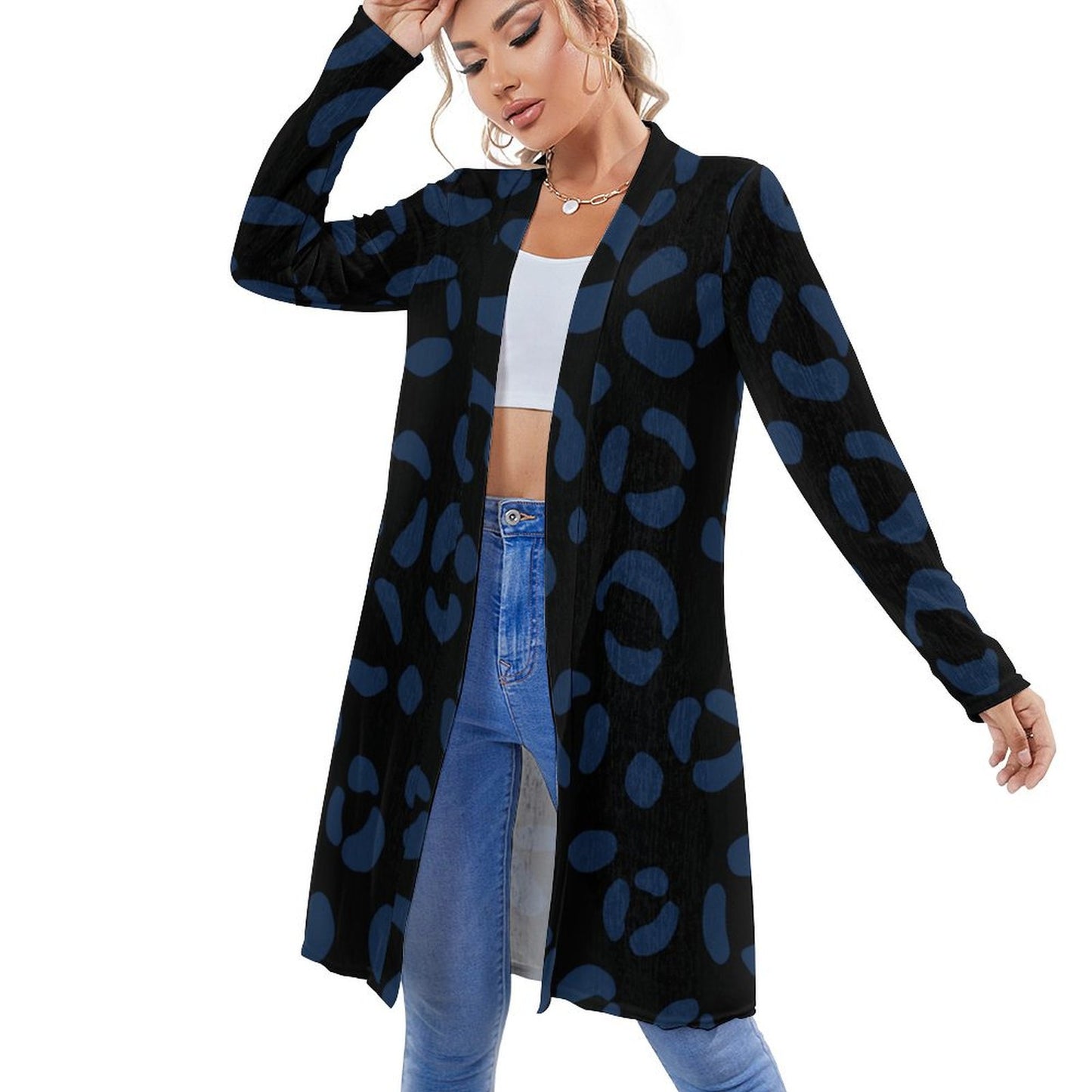 Medium length cardigan